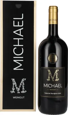 Produktbild von MICHAEL Cabernet Sauvignon Burgenland 2022 14% Vol. 1,5l in Holzkiste