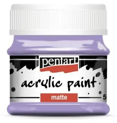 Obrázek produktu pro Akrylová barva matná PENTART 50 ml SVĚTLÁ PURPUROVÁ