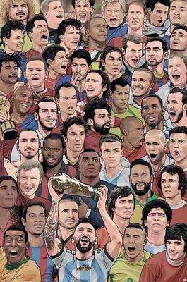 Image de Footballers de Légende - Foot - 61x92cm - Affiche Poster