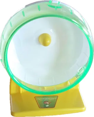 Produktbild von Leises Hamsterrad Laufrad 14 cm Durchmesser für Hamster und kleine Nager, Tierbedarf
