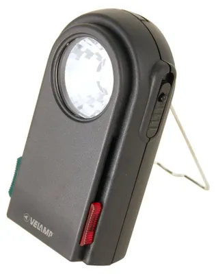 Produktbild von VELAMP LC350 LED-Taschenlampe mit farbigen Linsen