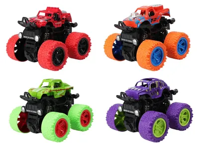 Produktbild von Reibungsmonster-Truck-Druck, 9 cm