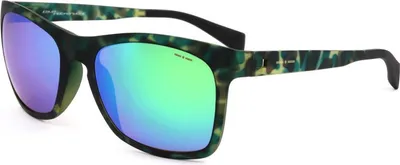 Image de Italia Independent I SPORT MOD 112, monture havane, verres verts, 52/19/135, lunettes de soleil unies