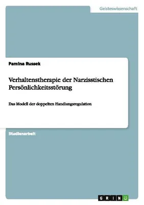 Produktbild von Verhaltenstherapie der Narzisstischen Persönlichkeitsstörung