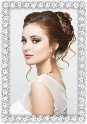 Produktbild von ZEP Metall-Portraitrahmen Amleto 10x15 cm Strasssteine elegant