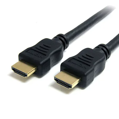 Image de StarTech.com Câble HDMI haute vitesse avec Ethernet 2m (mâle/mâle) - Câble HDMI Ultra HD 4k avec contacts plaqués or - Câble HDMI avec Ethernet - HDMI mâle vers HDMI mâle - 2 m - noir