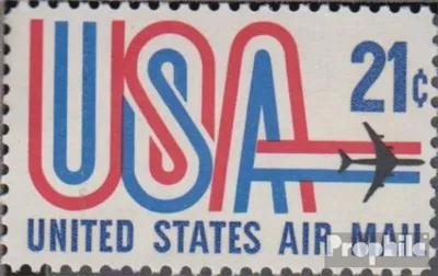 Produktbild von Briefmarken USA 1971 Mi 1036 (kompl.Ausg.) postfrisch Düsenverkehrsflugzeug