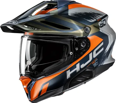 Produktbild von HJC RPHA 60 Quid MC47SF Adventurehelm Grau / Orange / Blau L