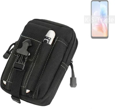 Produktbild von K-S-Trade Gürtel Tasche kompatibel mit Doogee X98 Pro Gürteltasche Holster Schutz Hülle Handy Hülle Smartphone outdoor Handy-Hülle schwarz