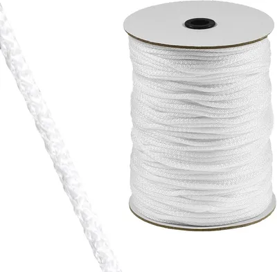 350m Polyester-Seil Ø 4mm auf Rolle Universalseil Kordel weiß