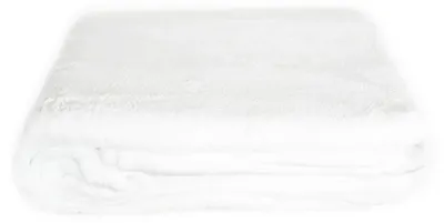 Immagine prodotto di Accogliente coperta 150x200 cm in pile copriletto in poliestere bianco