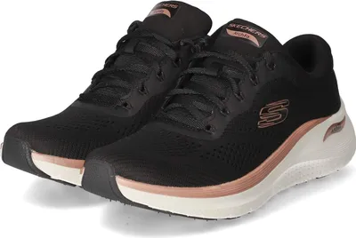 Produktbild von Skechers Arch Fit 2.0 Glow Laufschuh Schwarz in Gr. 35