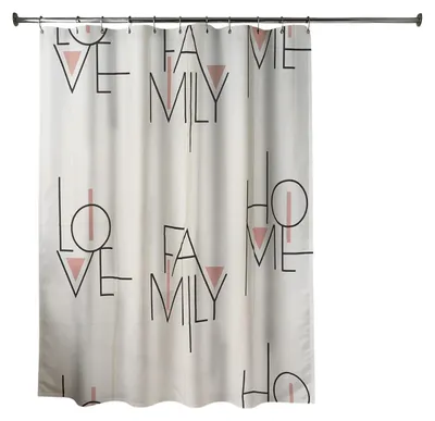 Produktbild von TENDANCE | Duschvorhang - Badvorhang - Duschabtrennung - 180 x 180 cm - beige - Duschgardine - Badezimmer