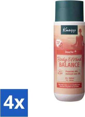 Produktbild von Kneipp - Duschgel - Body & Mind Balance - 200 ml - Vorteilspack - 4 Stücke