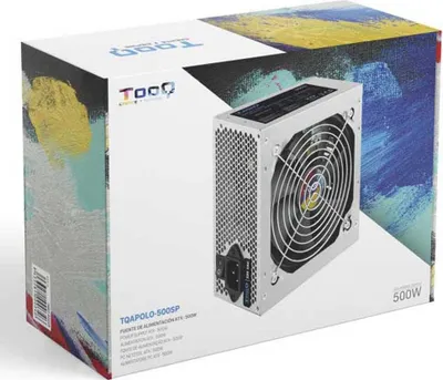 Produktbild von TooQ TQAPOLO-500SP, 500 W, 220 V, 50 - 60 Hz, 2.5 - 5 A, Aktiv, 28 A