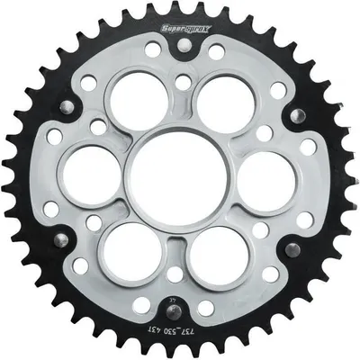 Produktbild von Supersprox Edge-Disc 525 - 45Z (silber) ACD-737_525:45-SLV|ID 60,0 LK 110,0 6-Loch