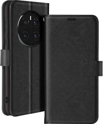 Immagine prodotto di Mayaxess, custodia per Honor Magic 7 Pro, portafoglio con cinturino da polso, nero