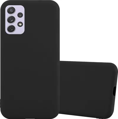 Produktbild von Cadorabo Hülle für Samsung Galaxy A73 5G Schutzhülle in Schwarz Handyhülle TPU Silikon Etui Case Cover