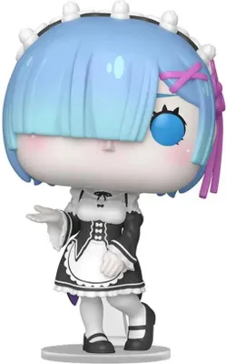 Productafbeelding van Onderwerp: Re:Zero POP! Anime Vinyl Figuren - Rem - 9 cm