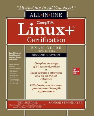 Zdjęcie produktu dla CompTIA Linux+ Certification All-in-One Exam Guide, Second Edition (Exam XK0-005)