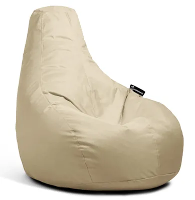 Obrázek produktu pro Kvalitní sedací vak, béžová barva, voděodolný, ergonomický design