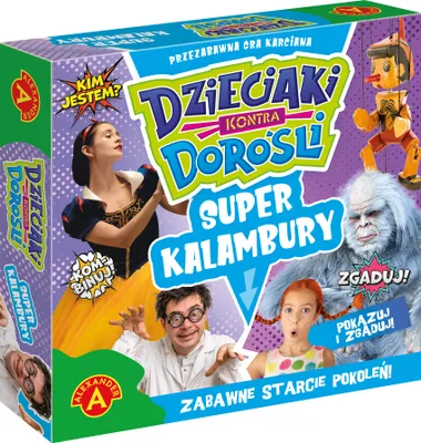 Produktbild von Super Wortspiele Kinder gegen Erwachsene 27785