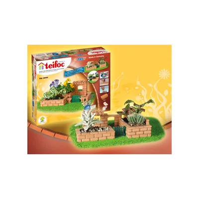 Obrázok produktu pre Teifoc kamenná stavebnica záhrada - 2 plány 9010