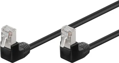 Obrázek produktu pro Goobay 96076, 0,25 m, Cat5e, F/UTP (FTP), RJ-45, RJ-45, Černá