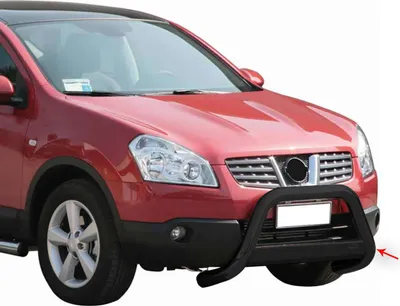Immagine prodotto di Barra di protezione paraurti anteriore per Nissan Qashqai 2007-2010 ø63mm acciaio nero