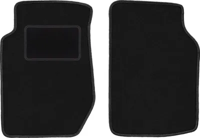 Immagine prodotto di Wielganizator tappetini auto velours anteriori adatto per Kia Sportage I (1995-2004, SUV) neri, set 2 pz, con fissaggi