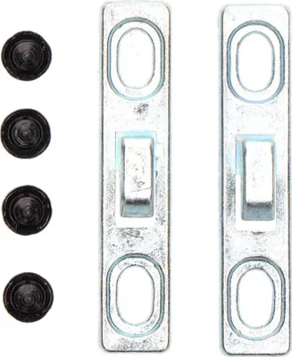 Image de Gâche Contre-fermeture Zamak Edm Gâche De Sécurité En Zamak Robuste Pour Portes Et Portails. - Edm