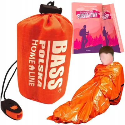 Produktbild von Notfall-Biwaksack Thermosack Leicht Orange 210x90