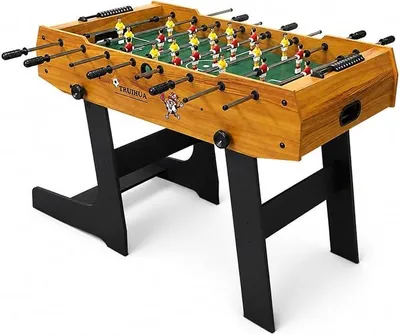 Imagen del producto de Mesa de futbolín Silecomplaza, mesa de futbolín, mesa de fútbol para niños y adultos - 129 x 61 x 79 cm - incluye 2 pelotas - mesa de fútbol con 22 jugadores y contador de goles