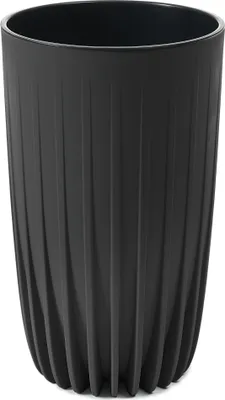 Obrázek produktu pro Květináč Stripped Tall ECO recycling černý 25xh42 cm