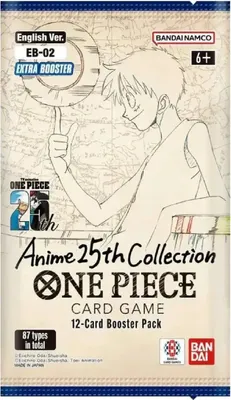 Produktbild von One Piece Card Game EB02 Anime 25th Collection Booster Englisch