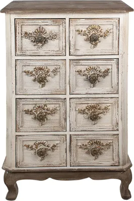 Zdjęcie produktu dla Kredens Clayre & Eef 60x37x100 cm Drewno beżowe