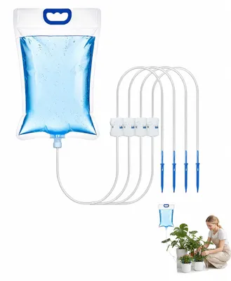 Tropfbewässerungssystem, 5,2 l, 4 Ausgänge, automatisch