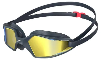 Imagen del producto de Speedo - Gafas de natación "Hydropulse" con espejo, modelo IG5026 (talla única) (azul marino/azul/gris)