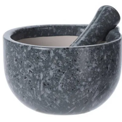 Obrázek produktu pro Hmoždíř, keramický, bílý