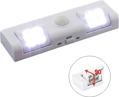 Obrázek produktu pro Apt Svítidlo 8 Led Se Senzorem Pohybu, Bílá