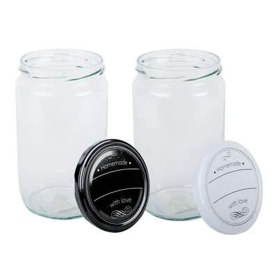 Produktbild von Einmachglas B&W, ca. 720 ml, 12 Stück