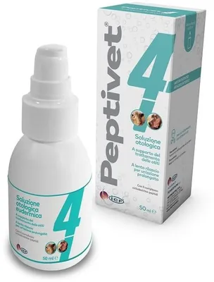 Imagen del producto de PEPTIVET 4, solución otológica, 50 ml
