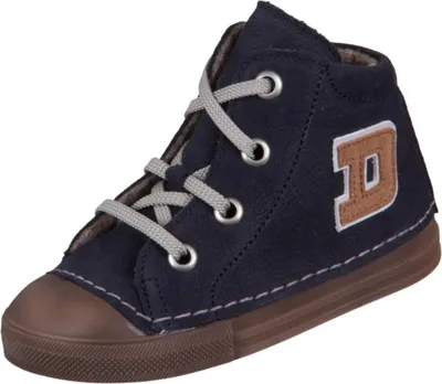 Produktbild von Däumling 100411M-47 Lauflernschuhe, Halbschuhe, Boots, Jungs, Leder, Blau - Kinderschuhe Gefütterte Kinderstiefel Gr. 18 - 42, Blau, leder