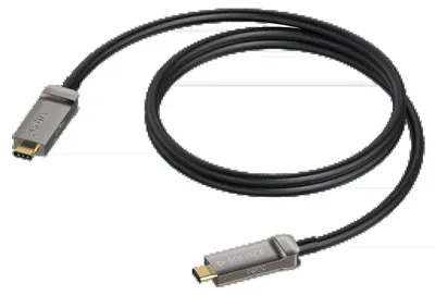 Produktbild von USB-Kabel PROCAB CLD635A/10, USB-C 3.2 (10m), 4K@60 Hz, DisplayPort