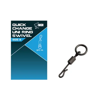 Productafbeelding van Nash Quick Change Universeel Ringscharnier, karpervissen, accessoires