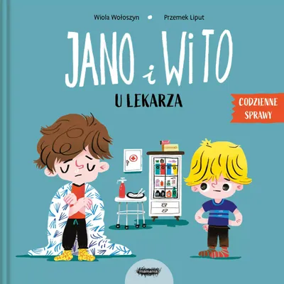 Image de Jano et Wito chez le médecin