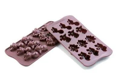 Produktbild von Silikomart Schokoform Dino