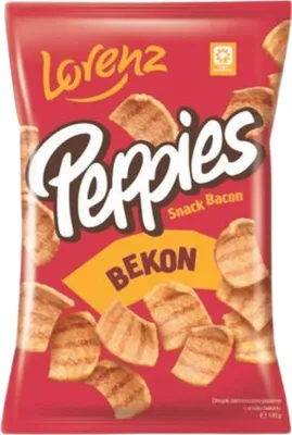 Zdjęcie produktu dla Peppies Prażynki o smaku bekonu 100 g