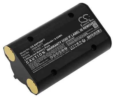 Zdjęcie produktu dla TECHTEK Bateria kompatybilny z [Nightstick] 5566, 5568, XPP-5566, XPR-5568 zastępuje 5568-BATT