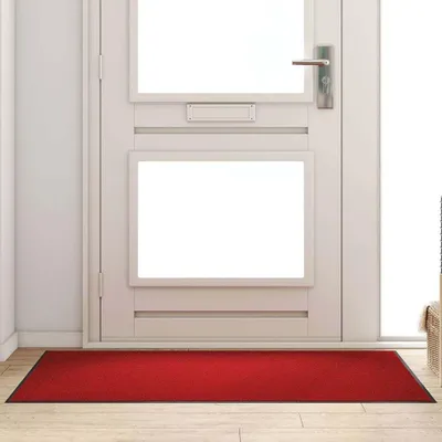 Immagine prodotto di Tappetino Rosso e Nero 90 x 150 cm 100% Poliammide